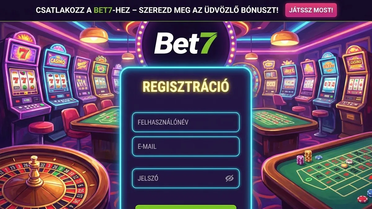 Regisztráció bónusszal